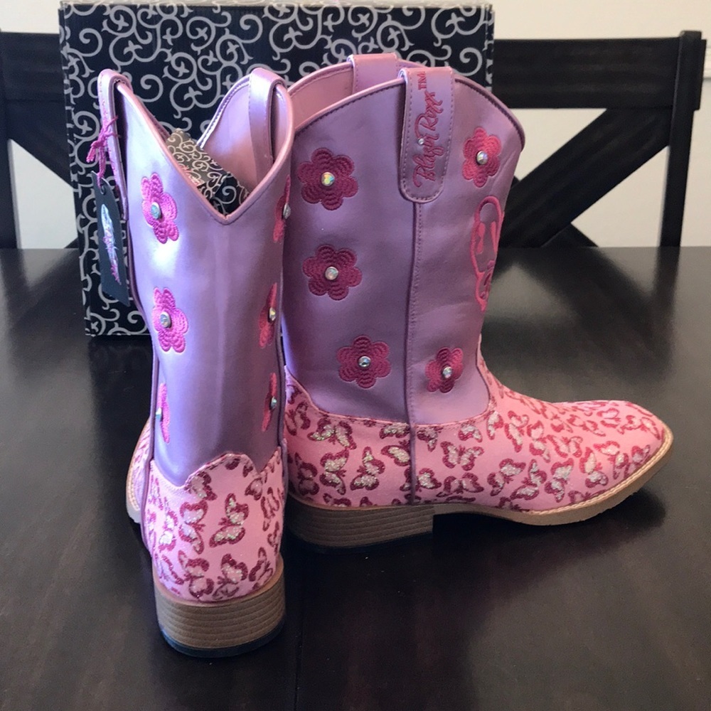 NEW in Box Blazin Roxx Western Pecos Boots YOUTH/ADULT SIZE - Picture 10 of 10